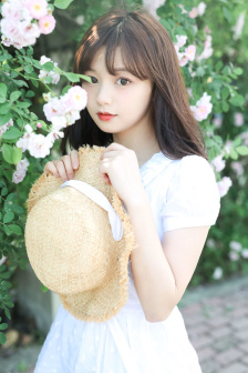 女生被日